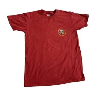 Vans off the Wall T Shirt Small Lift Em High Drain Em Dry Classic Fit Skate
